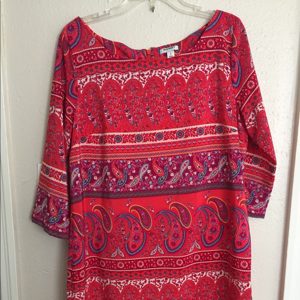 Patterned dress!